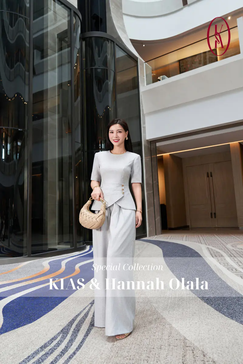 [KIAS x HannahOlala] 𝐋𝐮𝐦𝐢𝐧𝐚 𝐆𝐫𝐞𝐲 – Sắc xám tỏa sáng, thanh lịch trong từng đường cắt