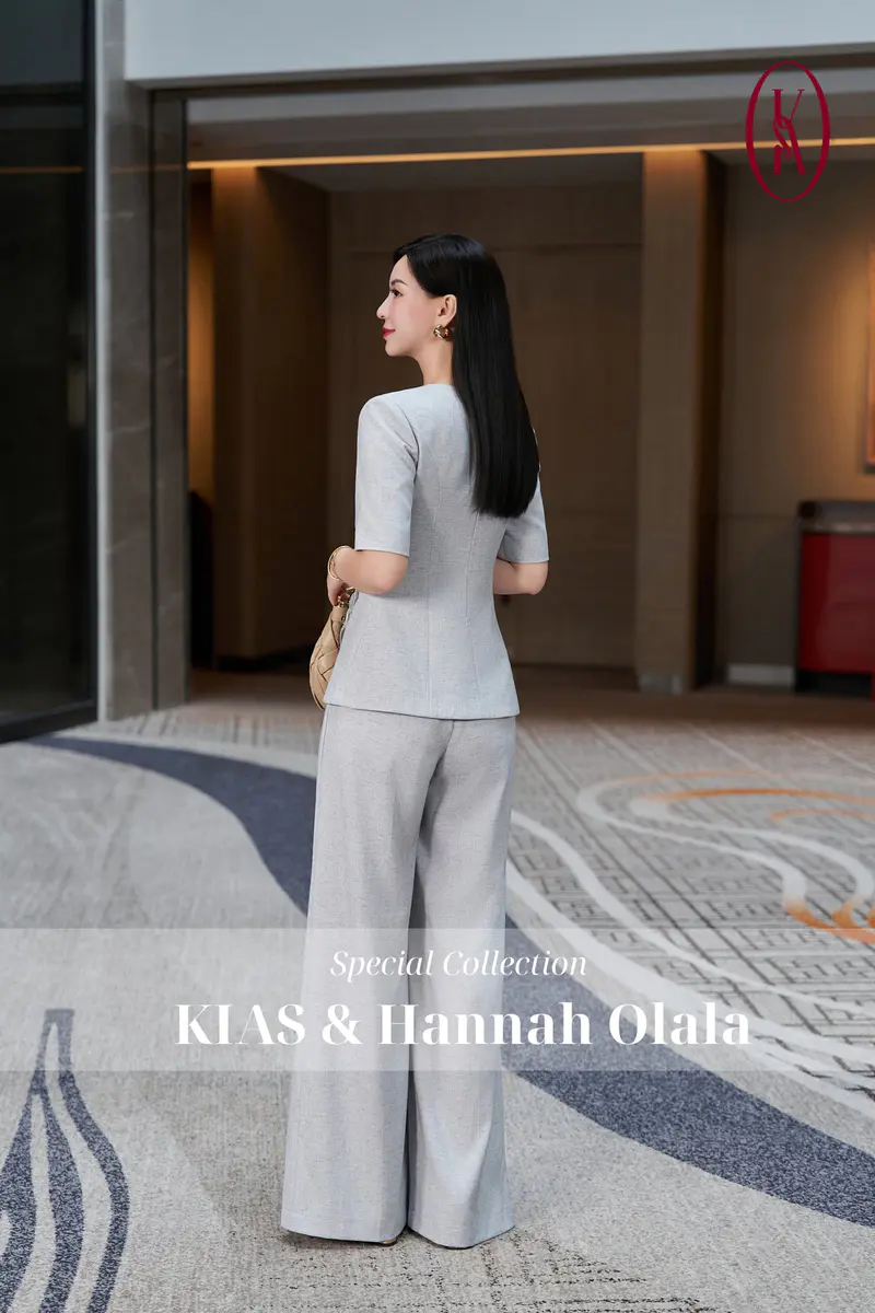 [KIAS x HannahOlala] 𝐋𝐮𝐦𝐢𝐧𝐚 𝐆𝐫𝐞𝐲 – Sắc xám tỏa sáng, thanh lịch trong từng đường cắt
