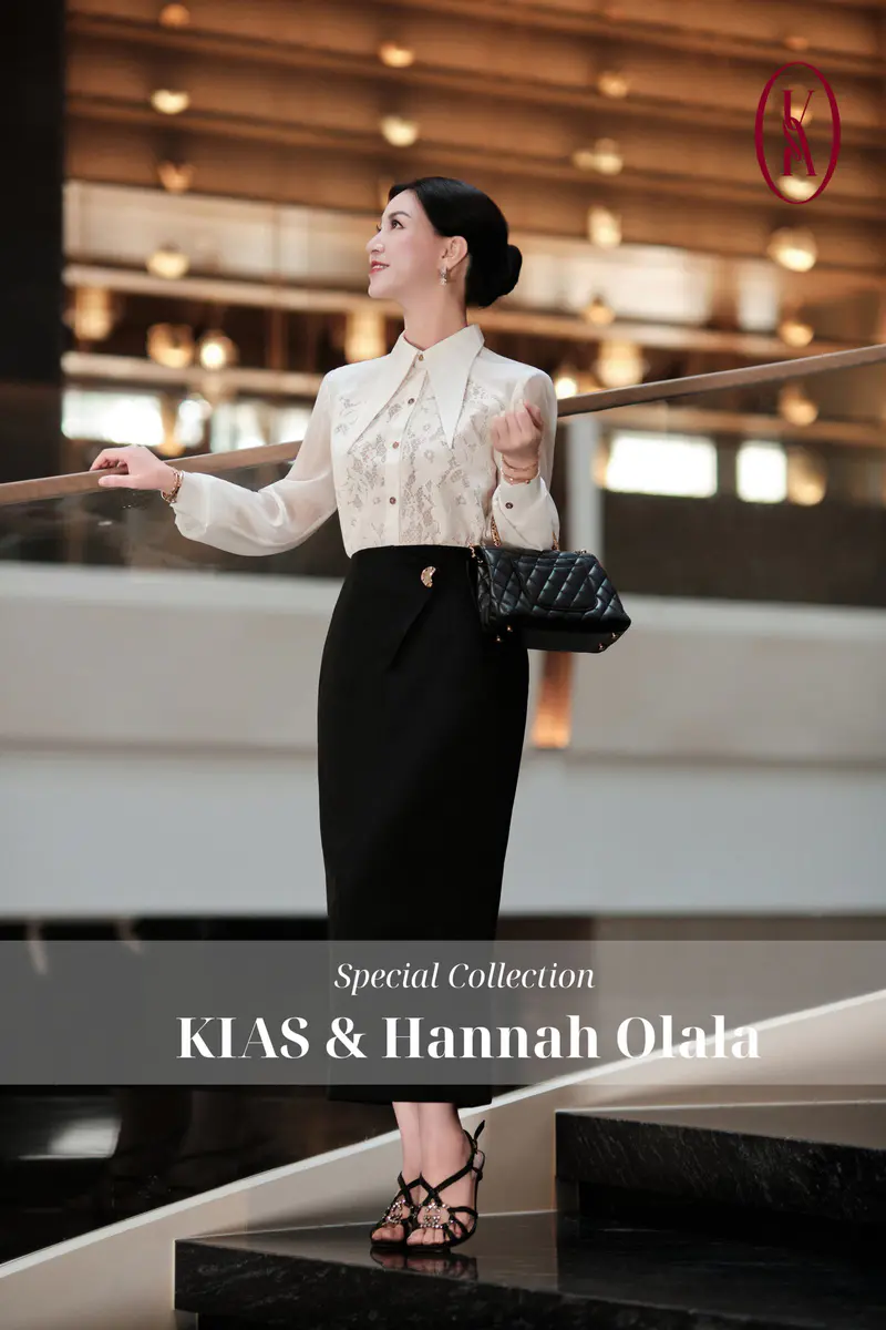 [KIAS x HannahOlala] 𝐋𝐚𝐜𝐞 𝐆𝐫𝐚𝐜𝐞 – Thanh khiết, kiêu sa, vẹn tròn tinh tế